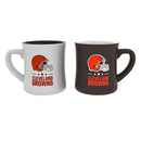Cleveland Browns 10oz Ceramic Cup Set, 2pc