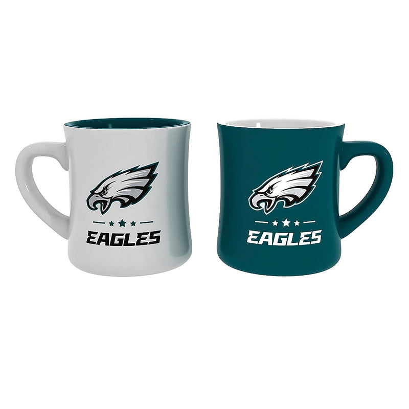 Philadelphia Eagles 10oz Ceramic Cup Set, 2pc