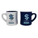 Seattle Kraken 10oz Ceramic Cup Set, 2pc