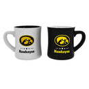 University of Iowa 10oz Ceramic Cup Set, 2pc