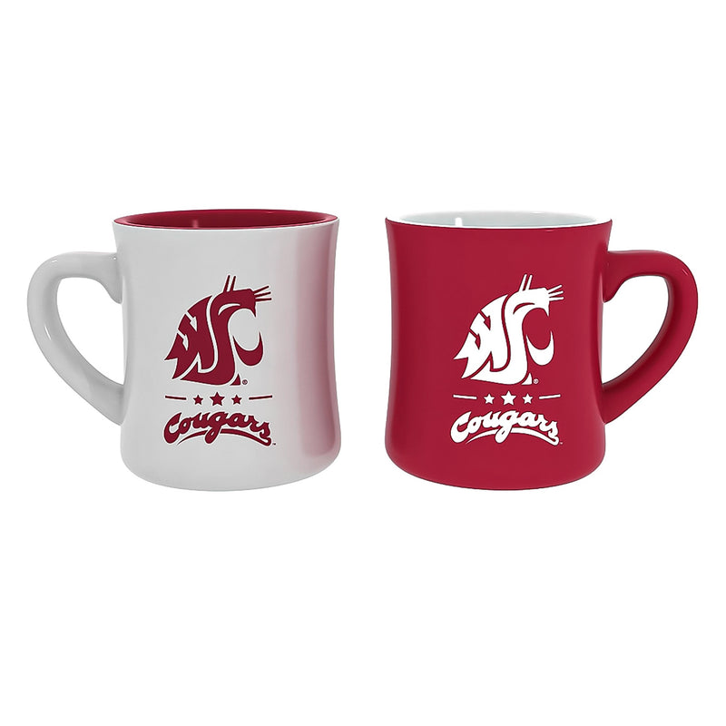 Washington State University 10oz Ceramic Cup Set, 2pc