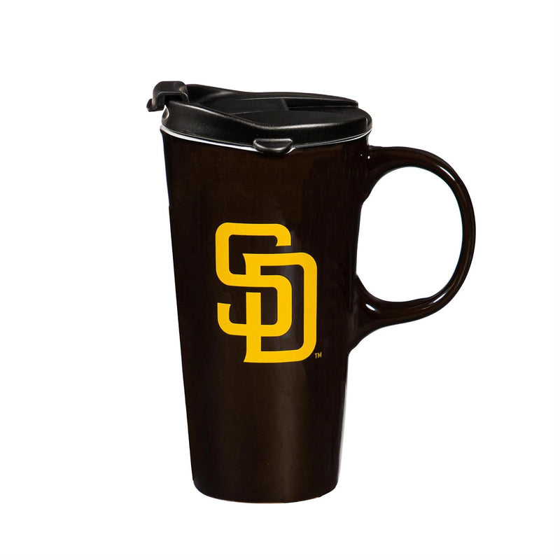 San Diego Padres Boxed Travel Latte Cup, 17oz