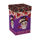 Ceramic Perfect Travel Cup, 17oz, w/ Gift Box, Day of the Dead Purple