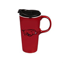 University of Arkansas, 17oz Boxed Travel Latte