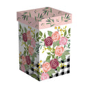 Ceramic Perfect Travel Cup, 17 oz., w/ box, Flower Check