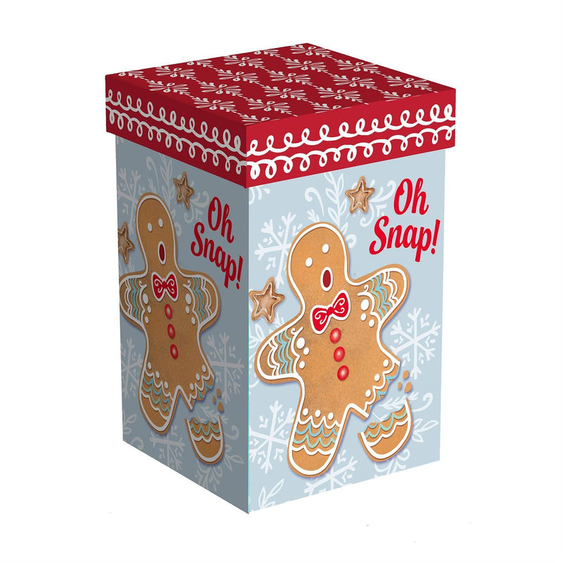 Baking Spirits Bright Gingerbread  Travel Cup Ceramic Perfect Cup, Gingerbread, 17oz, Gift Box