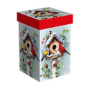 Woodland Storybook Travel Cup Ceramic Perfect Cup, Birdhouse and Birds, 17oz, Gift Box