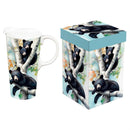 Winter Grove Travel Cup Ceramic Perfect Cup, Bear, 17oz, Gift Box
