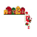 Metal Door Frame Décor, Santa