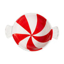 Baking Spirits Bright Bowl Peppermint Candy Ceramic Serving Dish, 7.5"L