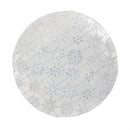 Season to Sparkle Plate Glass Snowflake Serving Plate, 13"