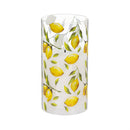 Lemon LED Glass Wax Candle Set