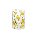 Lemon LED Glass Wax Candle Set