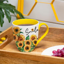 Sunflower Smile Ceramic Cup O' Java, 17oz, Gift box