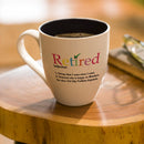 Retired Definition Ceramic Cup O' Java, 17oz, Gift Box