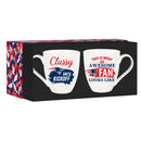 New England Patriots, Ceramic Cup O'Java 17oz Gift Set