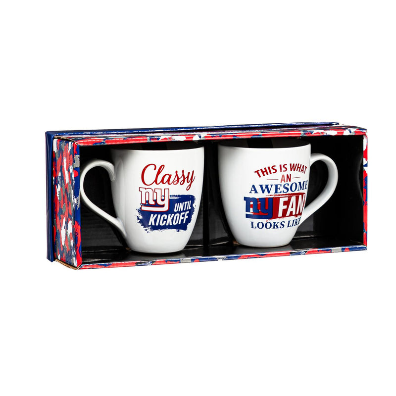 New York Giants, Ceramic Cup O'Java 17oz Gift Set