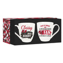 Tampa Bay Buccaneers, Ceramic Cup O'Java 17oz Gift Set