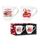 Ceramic Cup o' Java 17oz Gift Set, Chicago Blackhawks