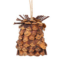 Woodland Storybook Ornament Natural Fiber Animal, Asst of 3