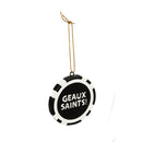 Game Chip Ornament, New Orleans Saints,3ot3819pc