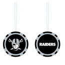 Game Chip Ornament, Las Vegas Raiders