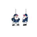 Atlanta Braves Coach Santa Ornament