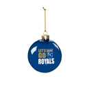 Kansas City Royals Blown Glass Ornament
