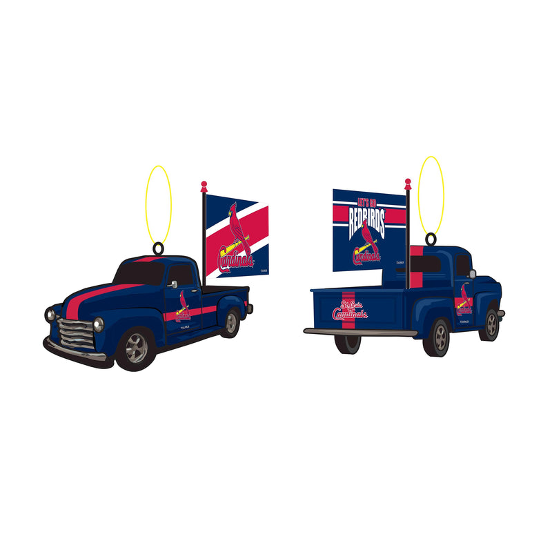 St Louis Cardinals Rally Truck Ornament