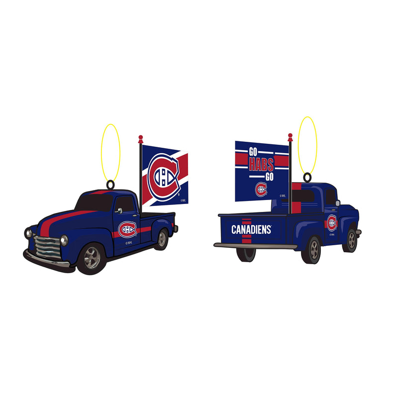 Montreal Canadiens Rally Truck Ornament