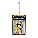 Pittsburgh Penguins, Metal Corrugate Ornament
