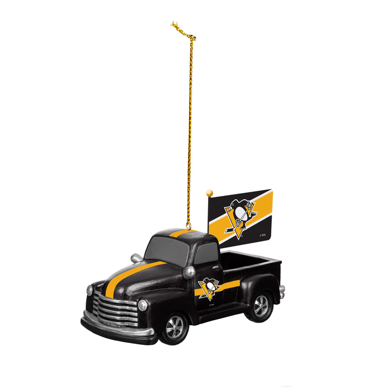 Pittsburgh Penguins Rally Truck Ornament