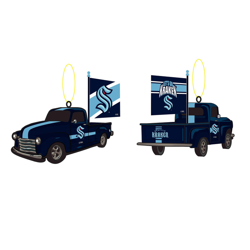 Seattle Kraken Rally Truck Ornament