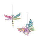 Dragonfly/Butterfly Acrylic Hanging Decor, 5.5"L