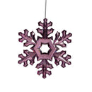 Season to Sparkle Ornament Snowflake Acrylic, Asst, 5"H