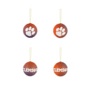 Holiday Ball Ornaments, Set of 12,  Clemson University