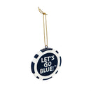 University of Michigan Game Chip Ornament