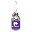 Kansas State University Gift Tag Ornament, Gnome Fan