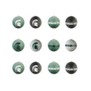 Michigan State University 12pc Ornament Set