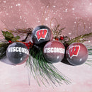 12pc Ornament Set, University of Wisconsin-Madison