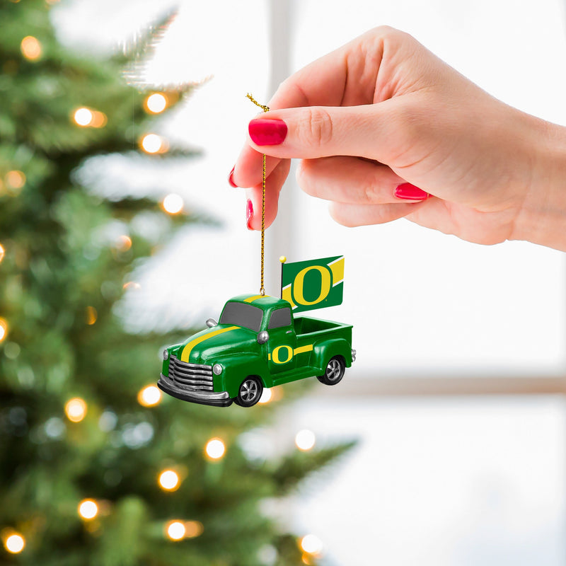 University of Oregon Rally Truck Ornament