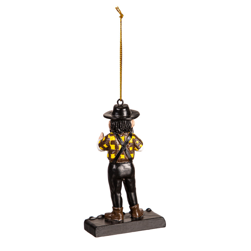 Mascot Statue Ornament, Appalachian State University,3ot988ms