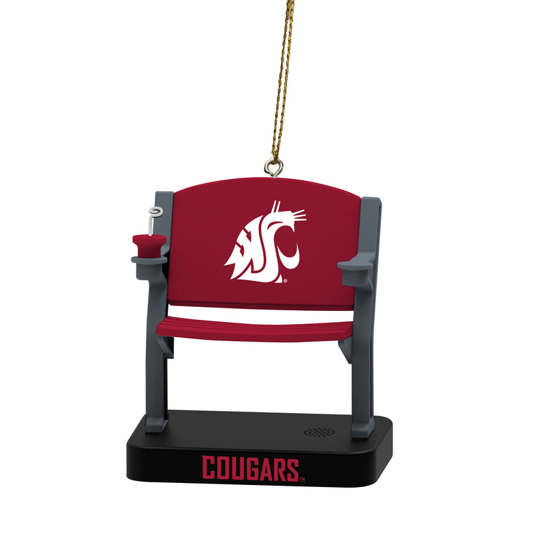 Stadium Seat Ornament, Washington State University,3ot998stad