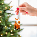 Reindeer Player Ornament, University of Texas,3ot999rpo