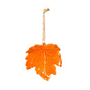 4" Ceramic Hanging Décor Set, Leaf