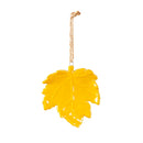 4" Ceramic Hanging Décor Set, Leaf