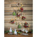 Woodland Icon Polyester Ornament, 5 ASST,3otf095