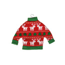 Fabric Holiday Sweater Ornament, 3 Asst: Red/Blue/Green
