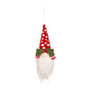 15.25" Fabric Gnome Covering Eyes Ornament,3otf219