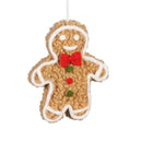 Baking Spirits Bright Ornament Gingerbread Fabric, Asst, 6.5"H